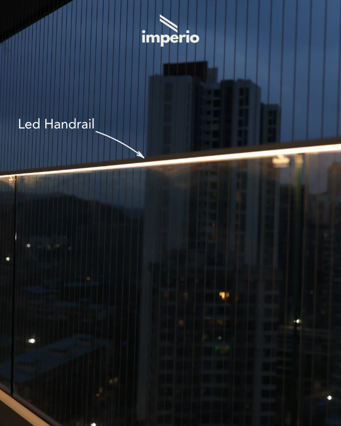 Led handrail 